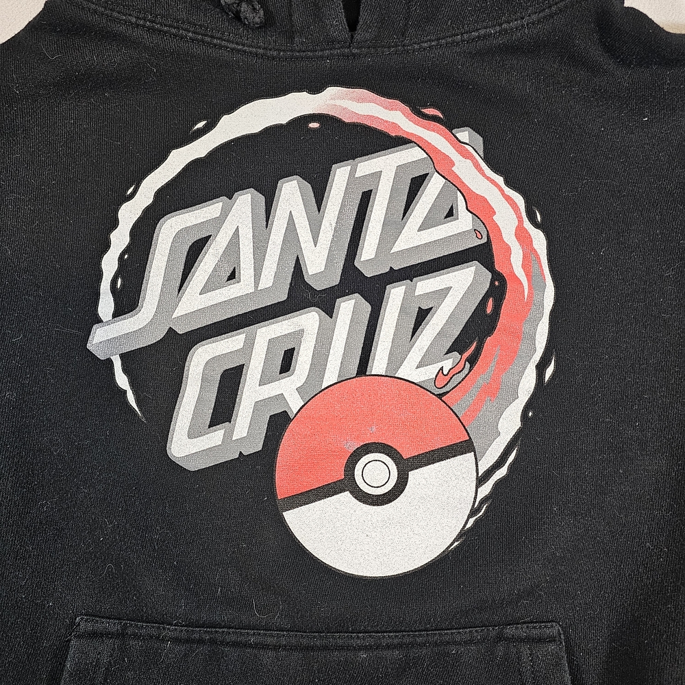 Pokemon X Santa Cruz Cotton Blend Hoodie Sz SMALL - Picture 4 of 16